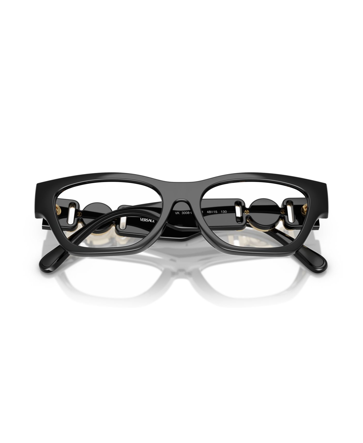 Kids Round Plastic VK3008U Eyeglasses