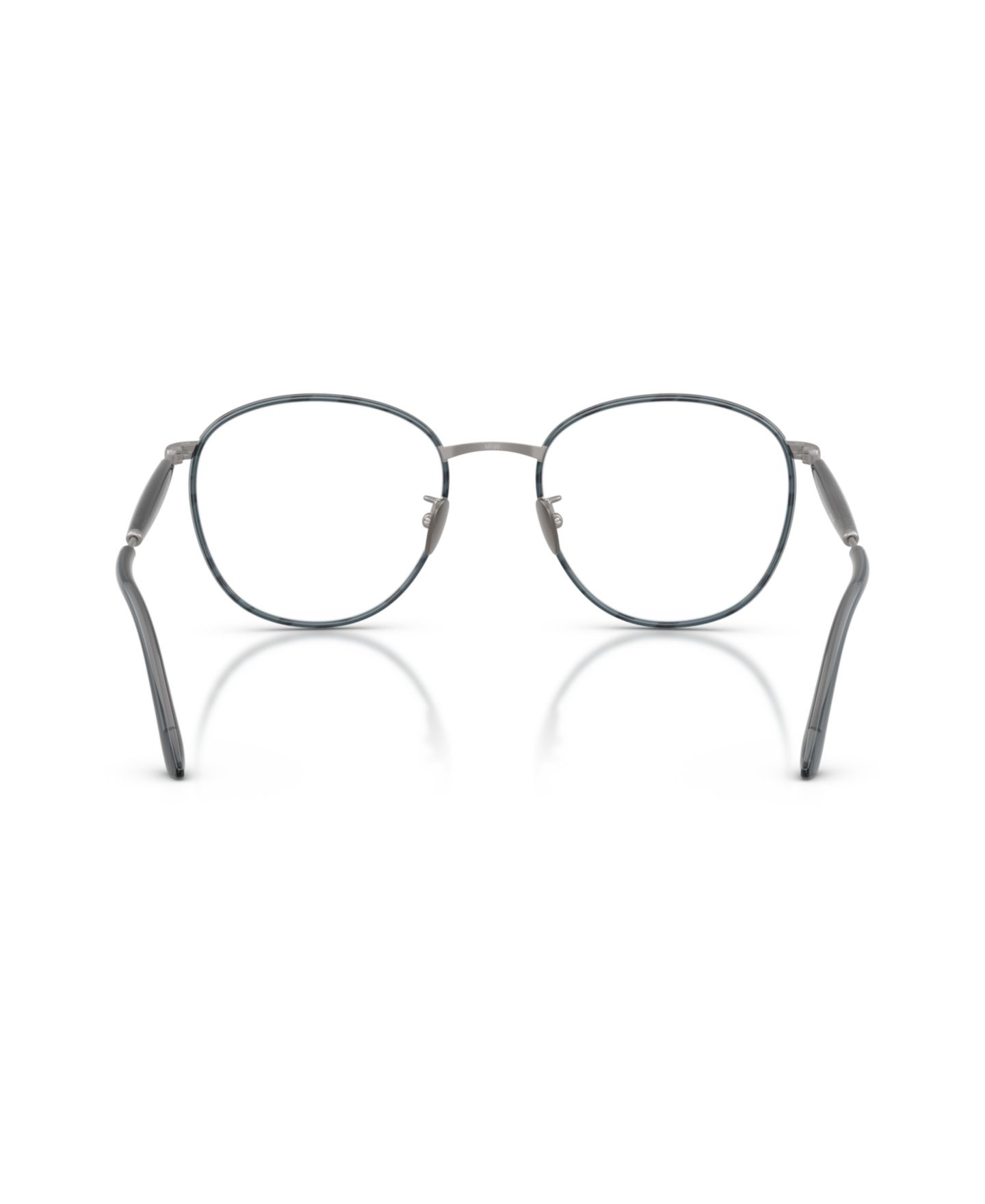 Мужские очки Giorgio Armani Man Panthos Metal AR5161J Eyeglasses, цвет: Графитовый — фото 2
