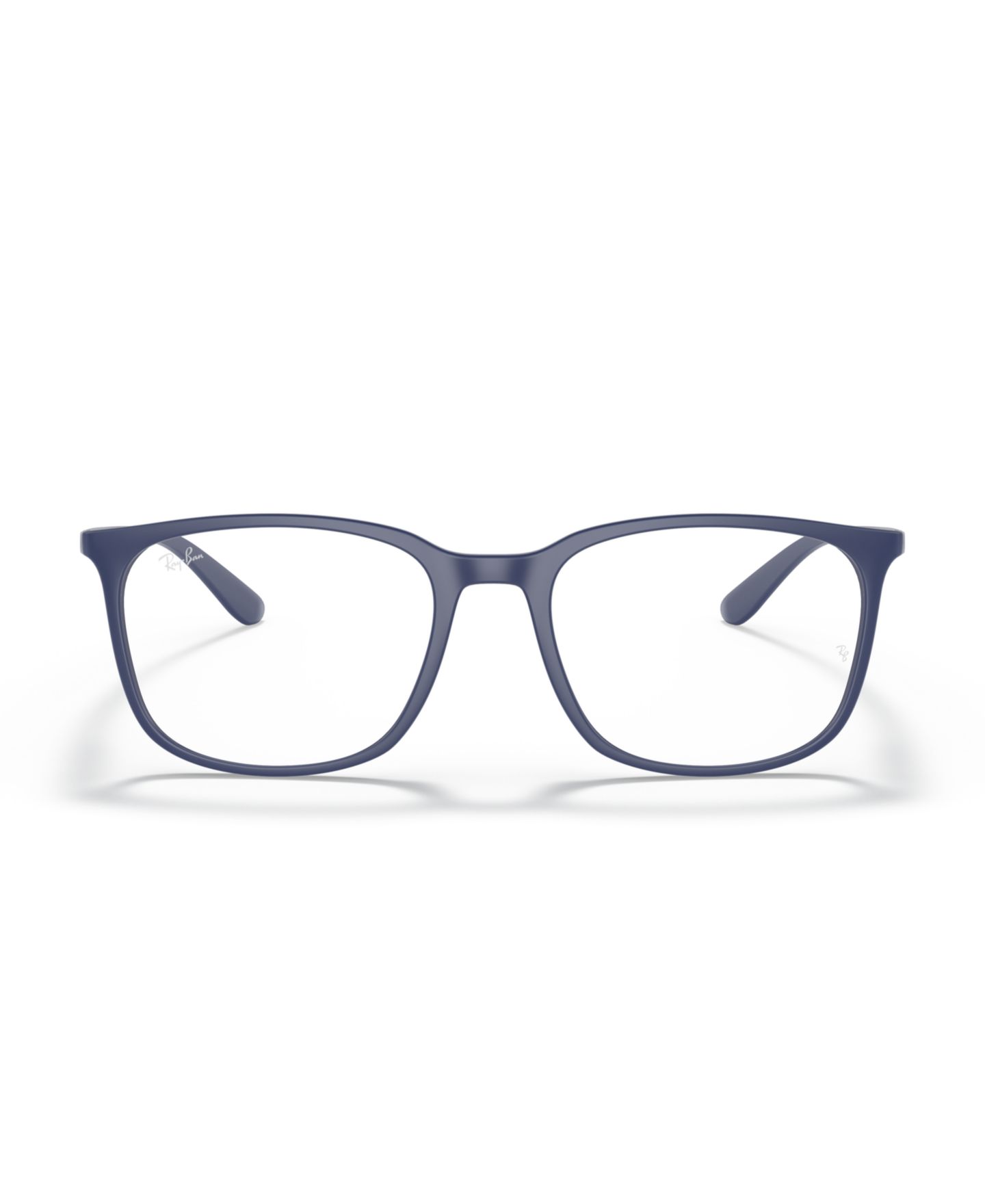 Очки Ray-Ban Unisex Square Innovative Material RB7199 Optics Eyeglasses, цвет: Тёмный синий — фото 2
