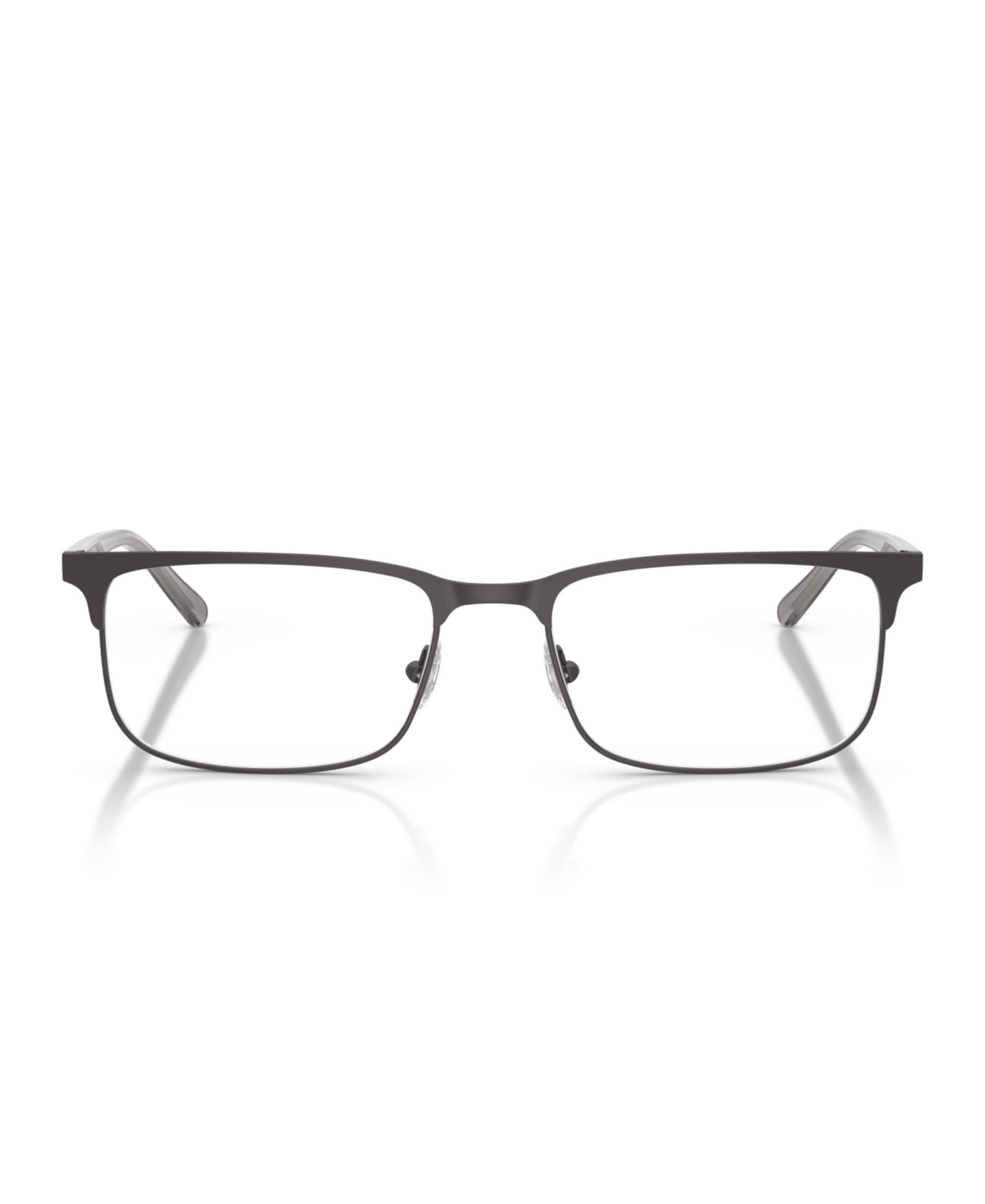 Мужские очки Brooks Brothers Man Rectangle Metal BB1124 Eyeglasses, цвет: Графитовый — фото 3