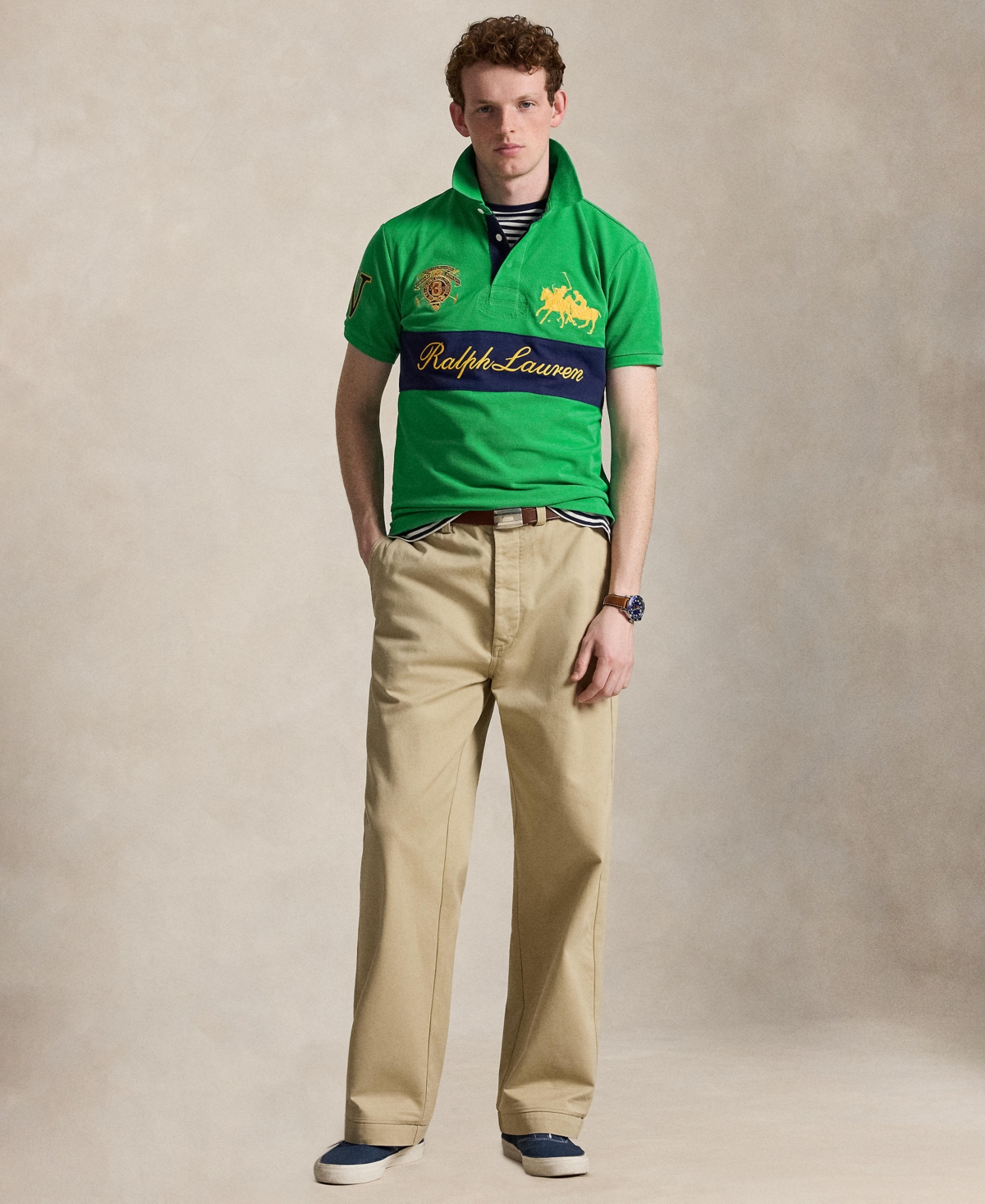 Polo Ralph Lauren Men's Slim-Fit Short-Sleeve Shirt