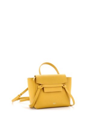 Nano Belt Bag Textured Leather