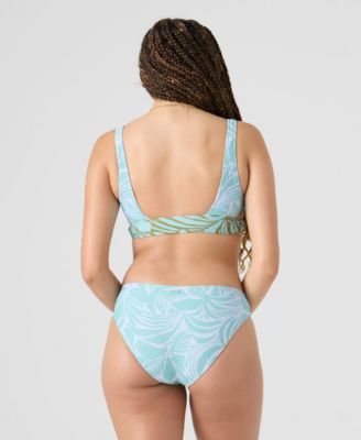 Women's Printed Full-Coverage Swim Bottoms