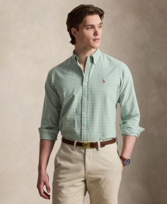 Men's Long-Sleeve Oxford Shirt
