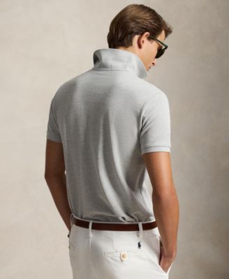 Men's Custom Slim-Fit  Mesh Polo Shirt