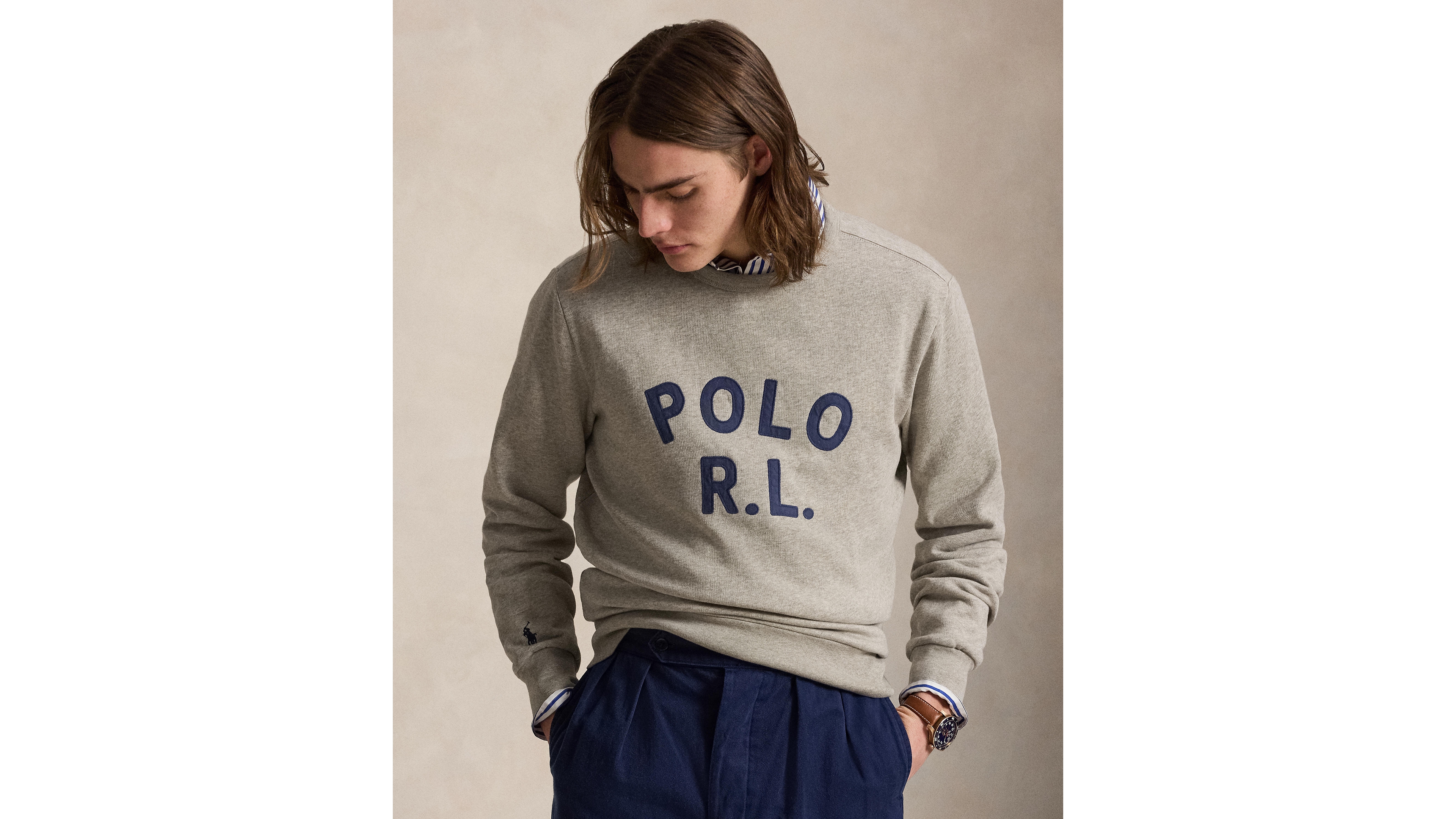 Polo Ralph Lauren Men's Classic-Fit Crewneck Sweatshirt