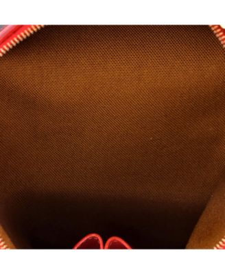 Zip Around Chain Clutch Triomphe Coated Canvas