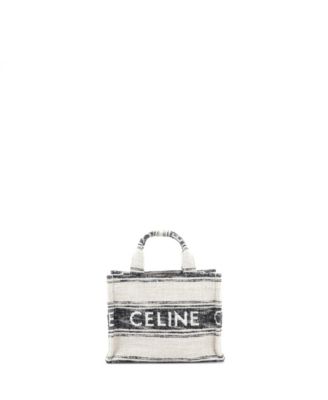 Small Cabas Thais Tote Striped Jacquard Textile