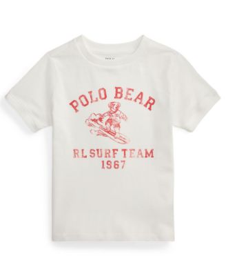 Boys' 2-7 Polo Bear Cotton Jersey T-shirts