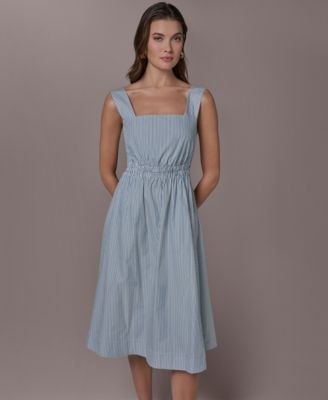 Women's Square Neck Midi Dress