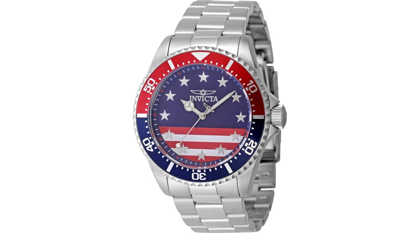 Мужские часы Invicta 48942 Pro Diver Quartz PC21 Red, Dial — фото 1