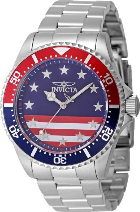 Мужские часы Invicta 48942 Pro Diver Quartz PC21 Red, Dial