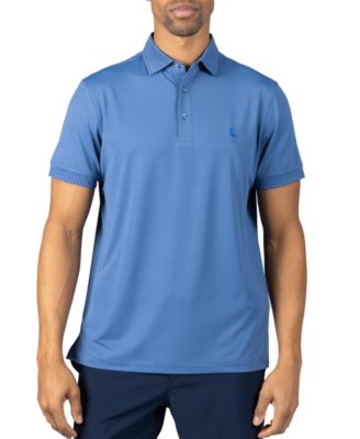 Men's Micro Perforated Performance Short Sleeve Polo