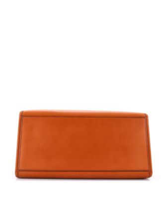 Large Sunshine Shopper Tote Leather