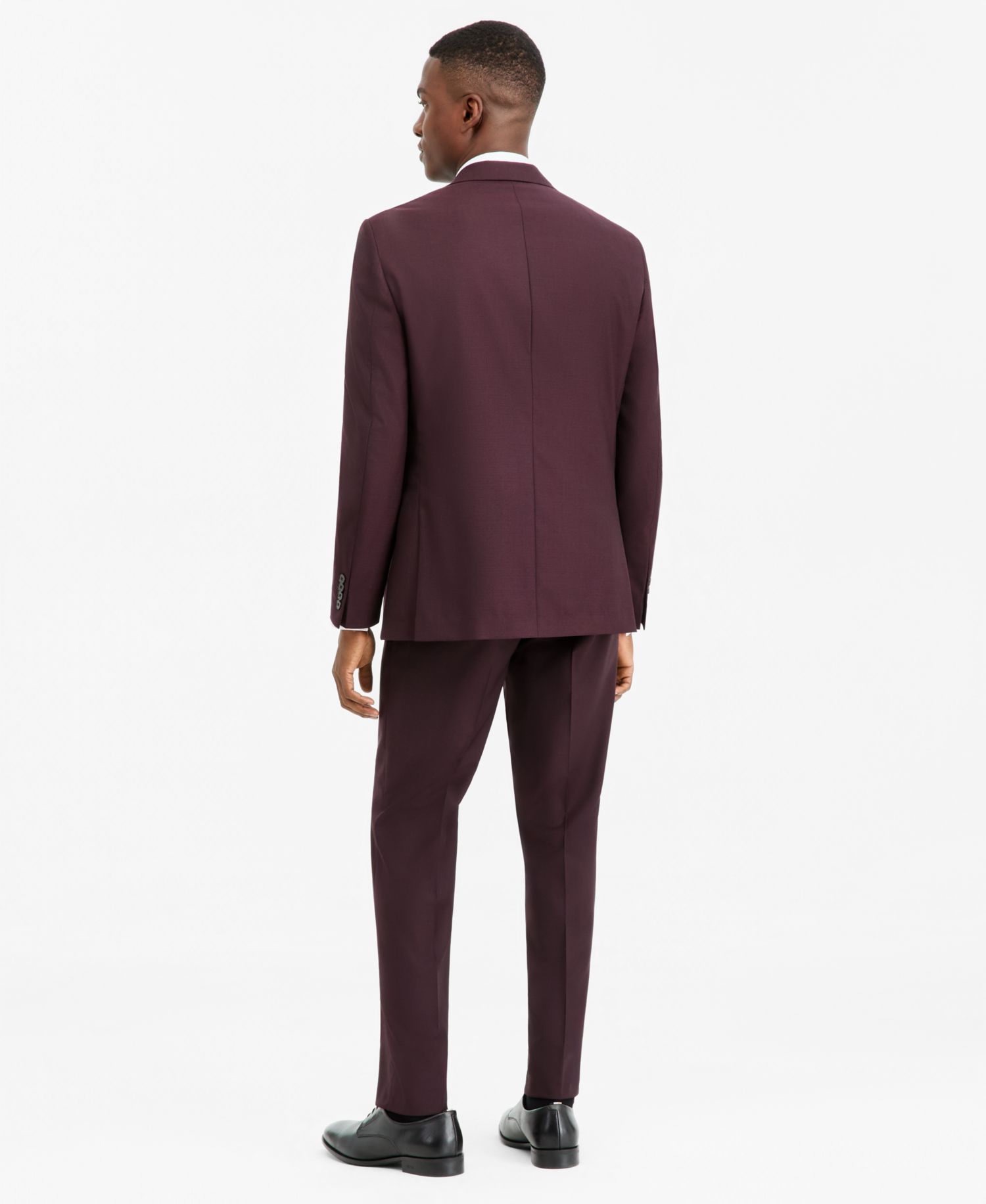 Men's Slim-Fit Wool-Blend Suit Separates