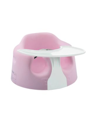 Baby Infant Portable Foam Floor Seat with Play Top Tray Attachment.