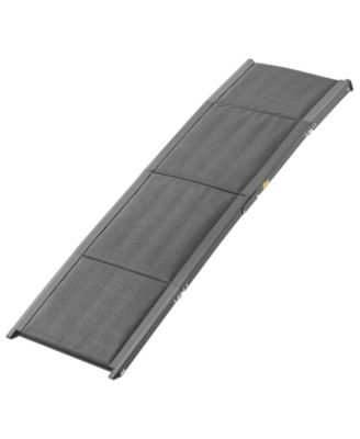 63" Folding Dog Ramp 17" Wide, Non-Slip Surface, Supports up to 250 lbs