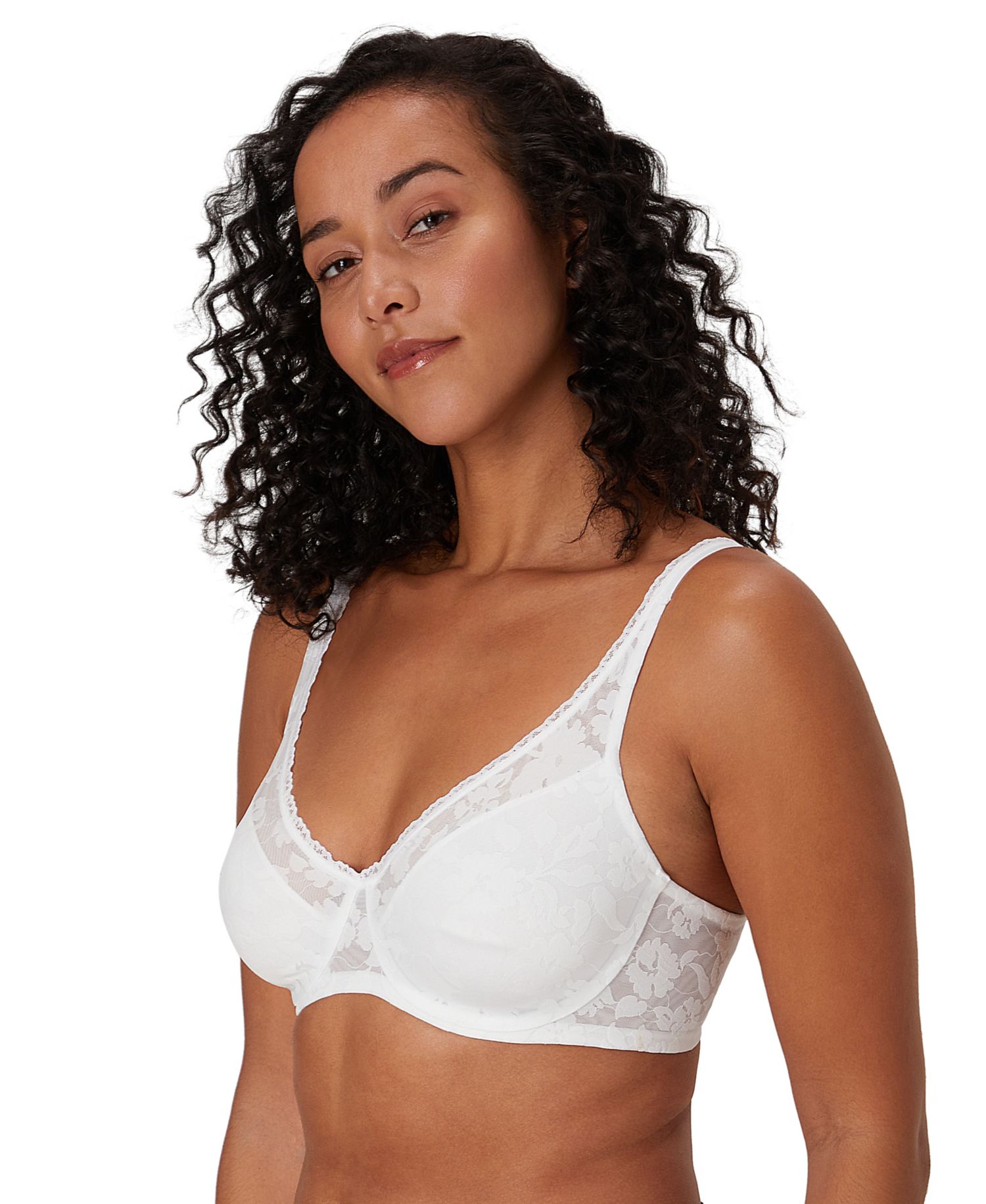 Passion for Comfort® Smooth Lace Underwire Bra DF6590