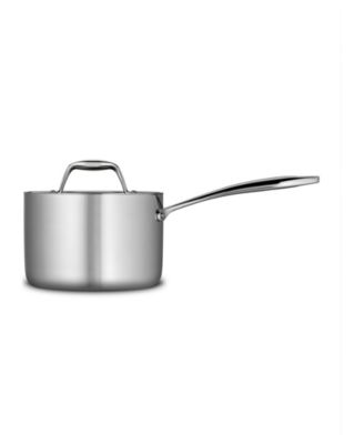 Signature 2-Quart Tri-Ply Clad Stainless Steel Sauce Pan with Lid