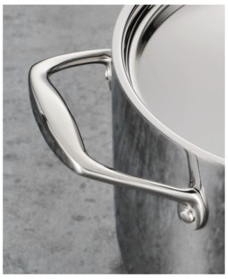 Signature 3-Quart Tri-Ply Clad Stainless Steel Saute Pan with Lid