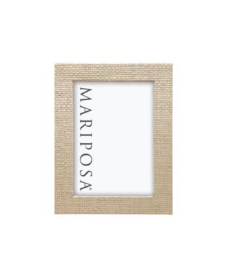 Coconut Grove Faux Grasscloth Frame, 5" x 7"