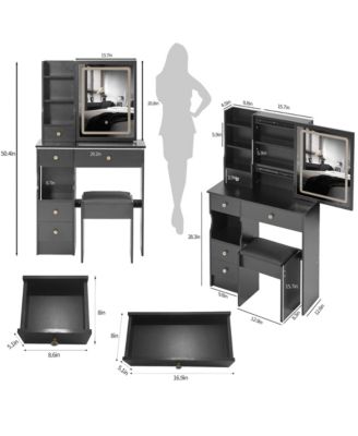 Versatile Neutral Nightstand with Storage Space Modern Bedroom Furniture Bedside End Table