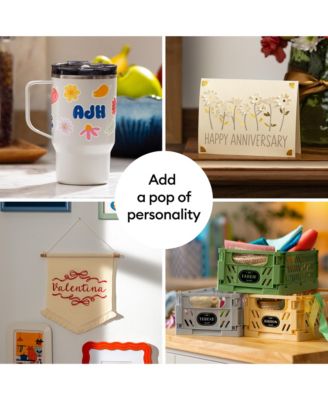 Joy 2 Rainbow Essential Bundle - Compact Smart Cutting Machine with Smart Vinyl, Smart Iron On, Cardstock, Insert Cards and Printable Vinyl