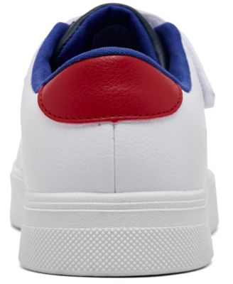 Little Kids Sutton Graphic Fastening Strap Casual Sneakers from Finish Line