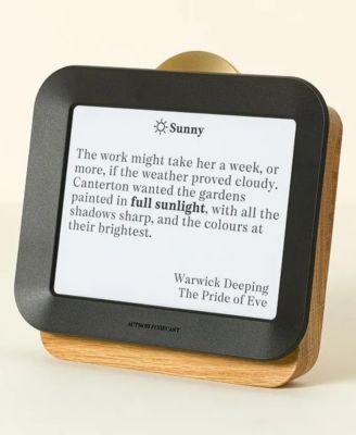 Literary Weather Forecast