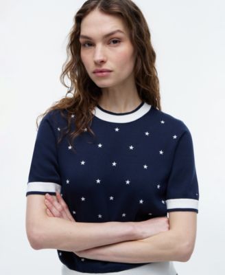 Women's Star Graphic Crewneck Sweater