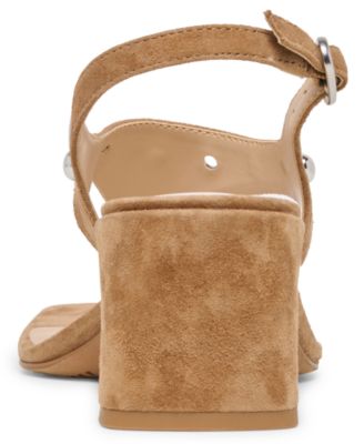 Women's Yves Studded Square Toe Thong Dress Sandals