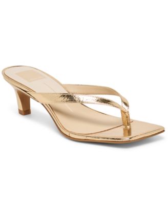 Women's Ramia Kitten Heel Thong Dress Sandals