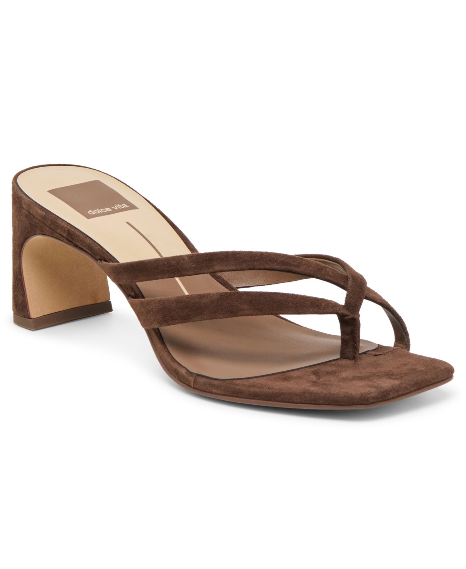Women's Gessie Strappy Blade Heel Thong Dress Sandals