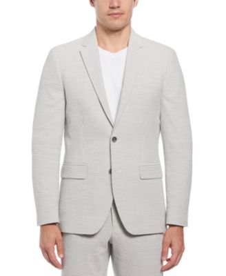Men's Slim-Fit Seersucker Suit Jacket