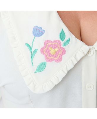 Plus Size Short Sleeve Oversized Collar Blouse