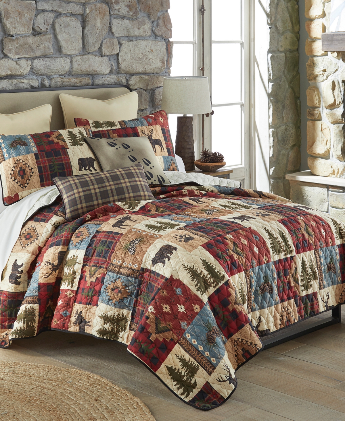 Your Lifestyle Woodland Patch 3-Pc. Quilt Set
