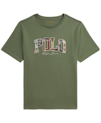 Boys' 8-20 Madras-Logo Jersey T-Shirts