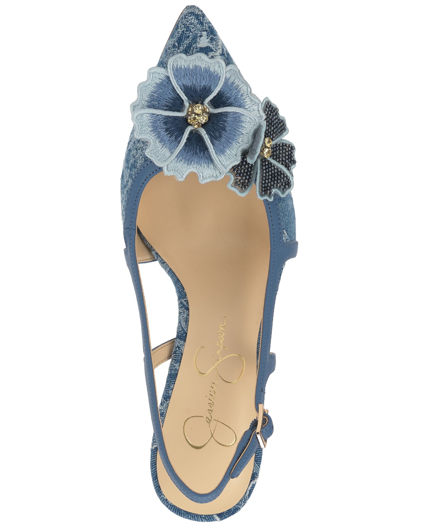 Women's Pilitia Floral Slingback Pumps