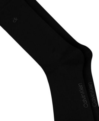 Men's Cotton Dress Crew Socks, 4-Pack