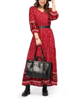 Freesia Large Top Handle Tote Bag