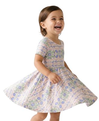 Toddler Girls' Spring Cascade Bamboo Twirl Dress
