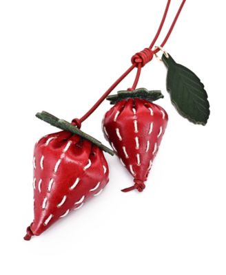 Strawberry Mini Handcrafted Botanical Fruit Charm