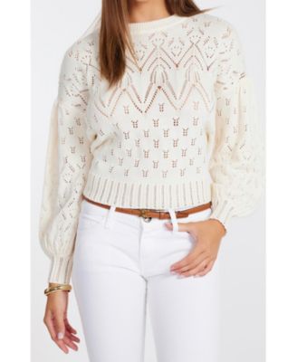 Women's Bishop + Young Favorite Pointelle Sweater