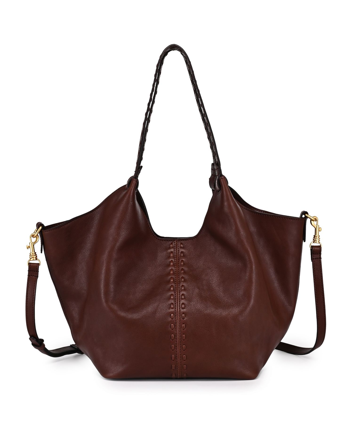 Magnolia Small Leather Tote Handbag