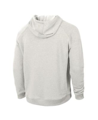 Men's Cream New York Yankees Triumph Tri-Blend Raglan Hoodie