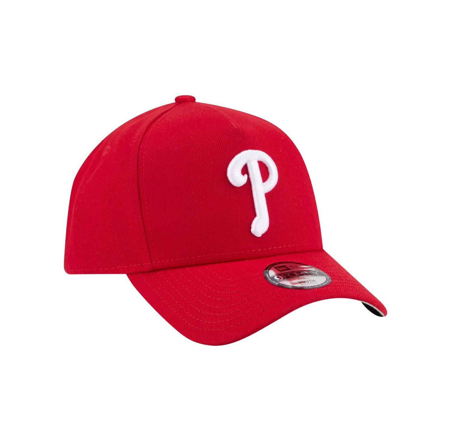 Big Boys and Girls Red Philadelphia Phillies 9FORTY A-Frame Adjustable Hat