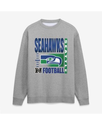 Men's Steel Seattle Seahawks Classic Legacy Fleece Sweatshirt