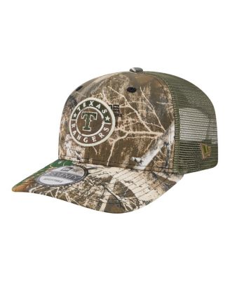 Men's Camo Texas Rangers Realtree 9SEVENTY Adjustable Hat