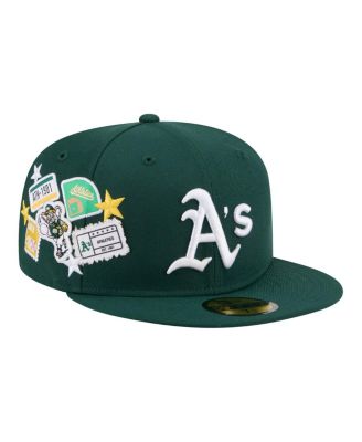 Men's Green Athletics City Patch 59FIFTY Fitted Hat