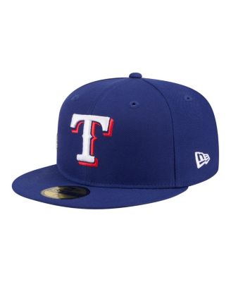 Men's Royal Texas Rangers City Patch 59FIFTY Fitted Hat